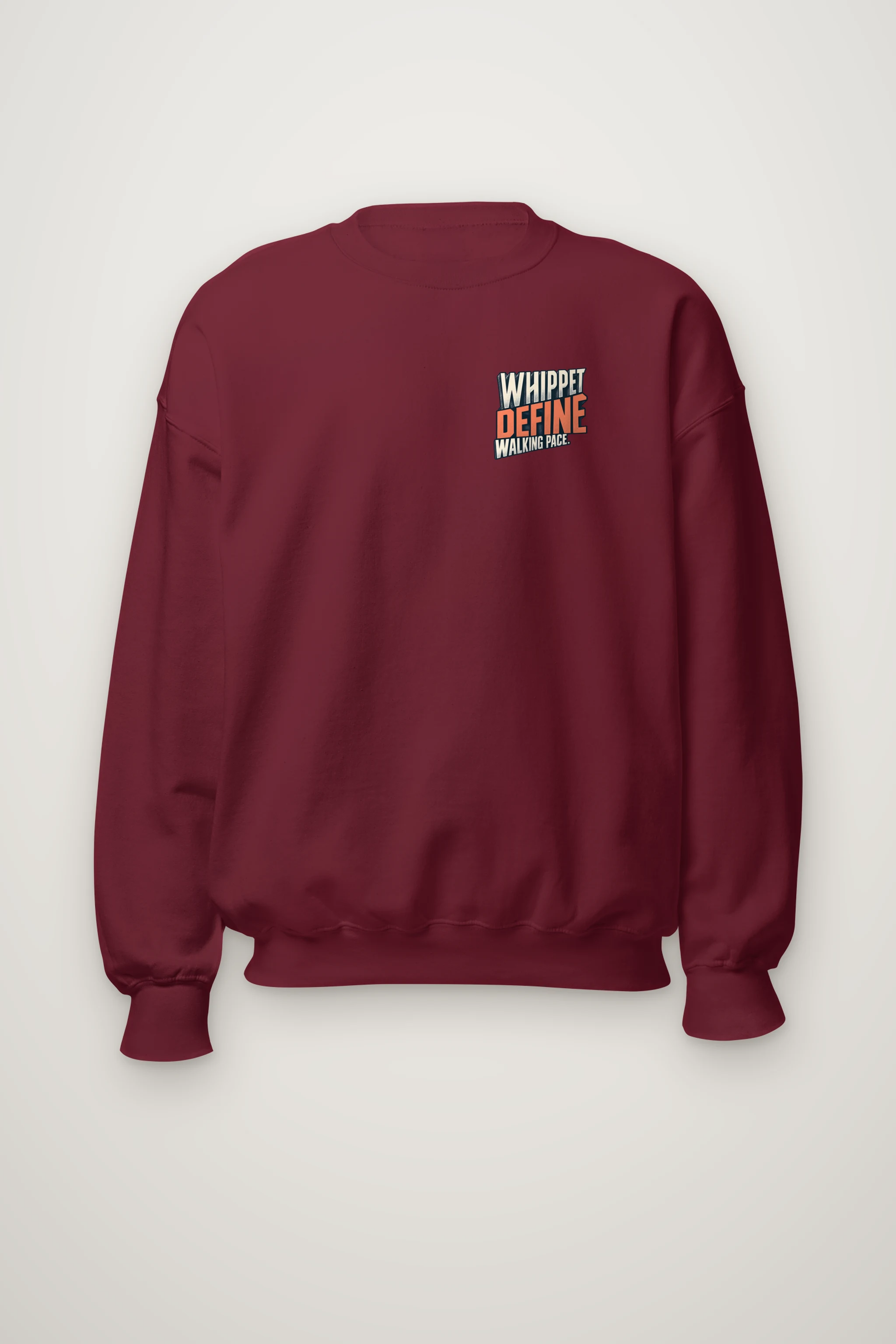 "Whippet Define Walking Pace" Heavy Blend Unisex Crewneck Sweatshirt