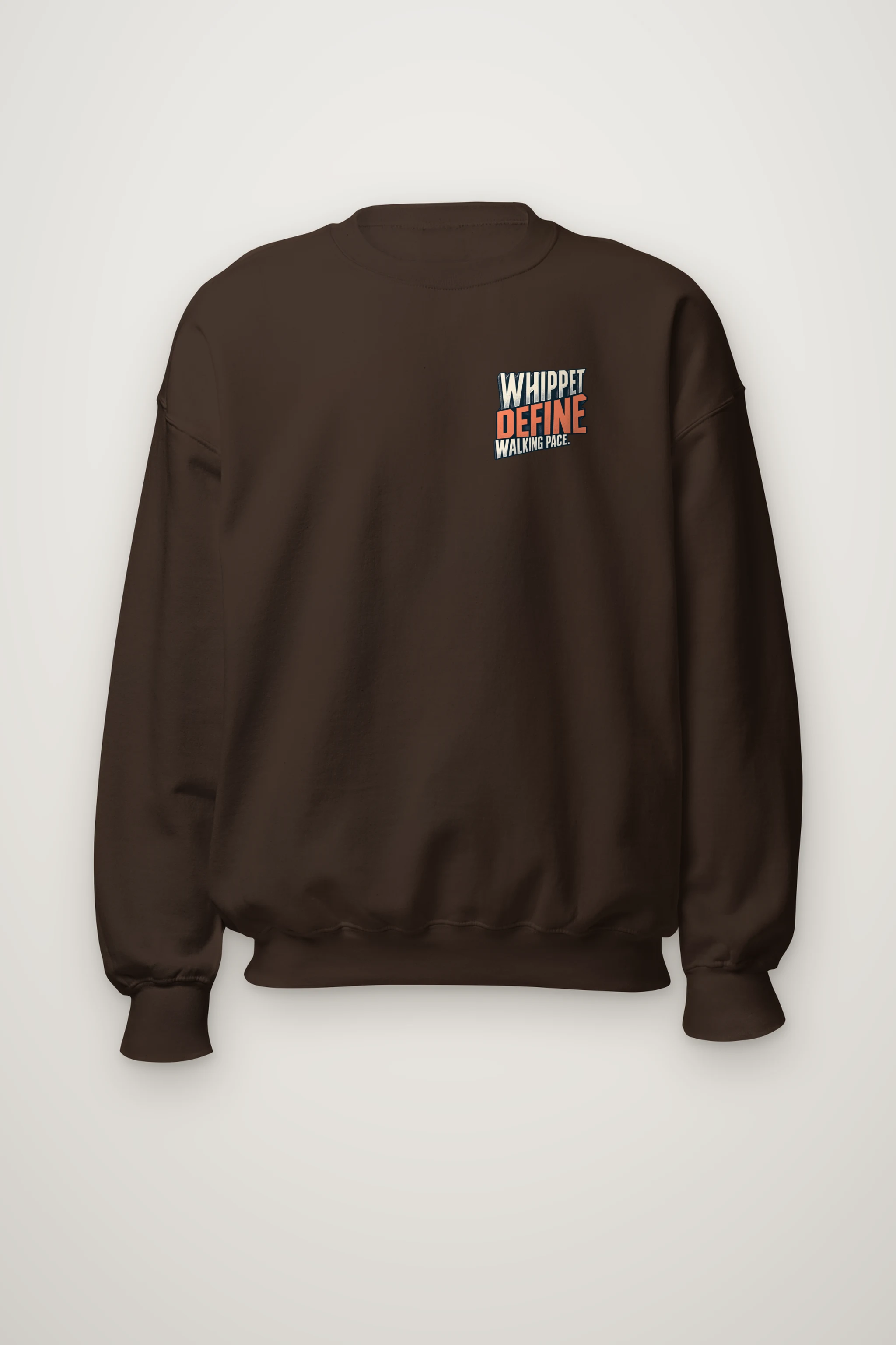 "Whippet Define Walking Pace" Heavy Blend Unisex Crewneck Sweatshirt