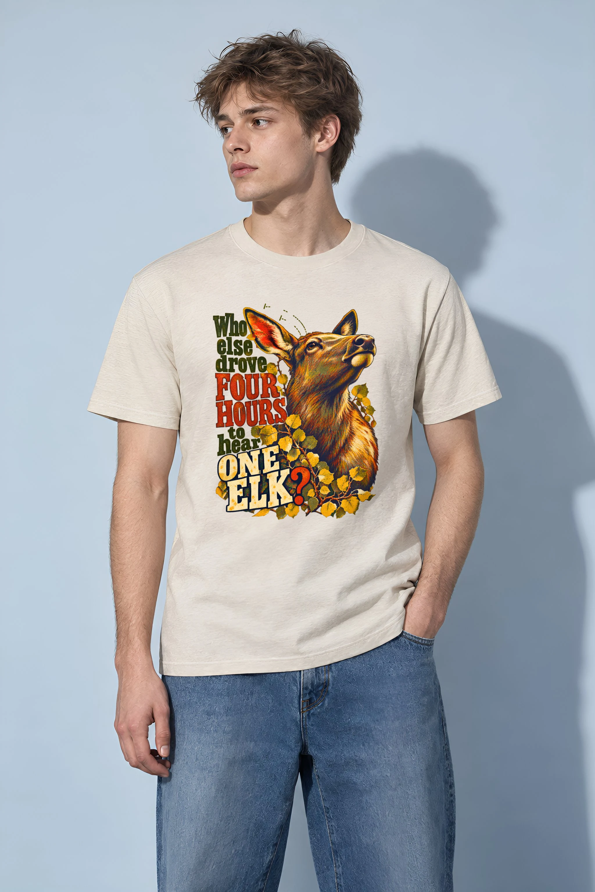 "Who Else Drove Four Hours" Heavyweight Unisex Crewneck T-shirt