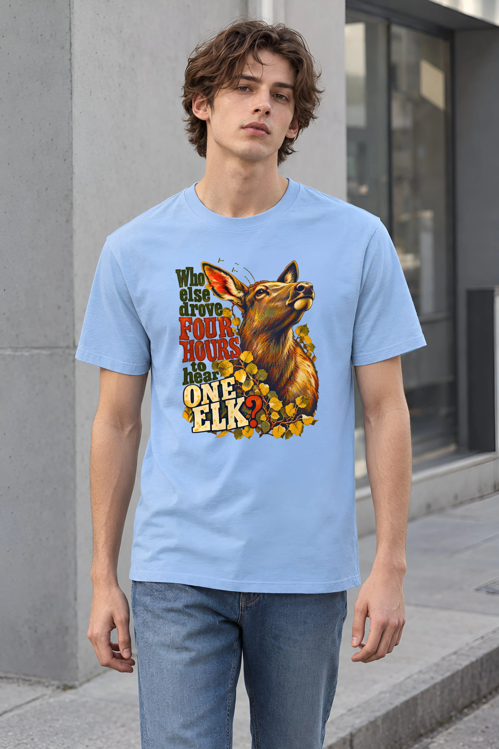 "Who Else Drove Four Hours" Heavyweight Unisex Crewneck T-shirt