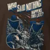 "Who Said Nothing Happens This Late" Heavy Blend Unisex Crewneck Sweatshirt
