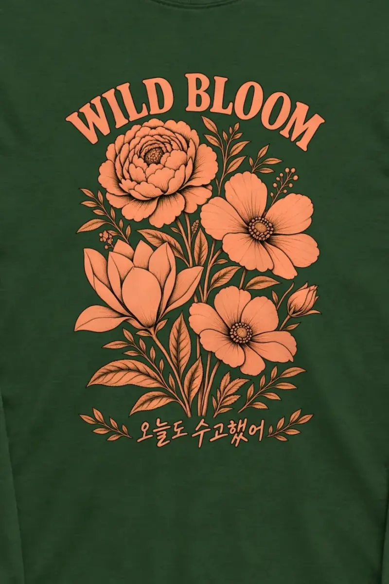 "Wild Bloom" Unisex Longsleeve T-shirt