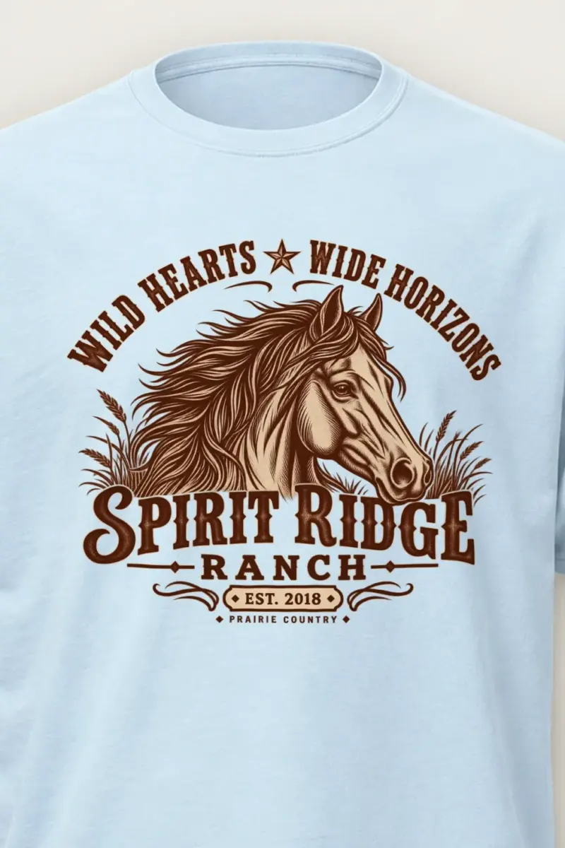 "Wild Hearts" Heavyweight Unisex Crewneck T-shirt