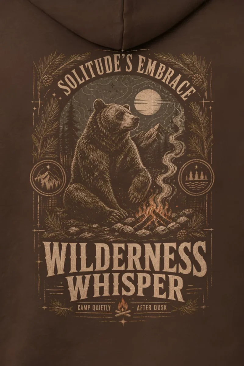 "Wilderness Whisper" Heavy Blend Unisex Pullover Hoodie