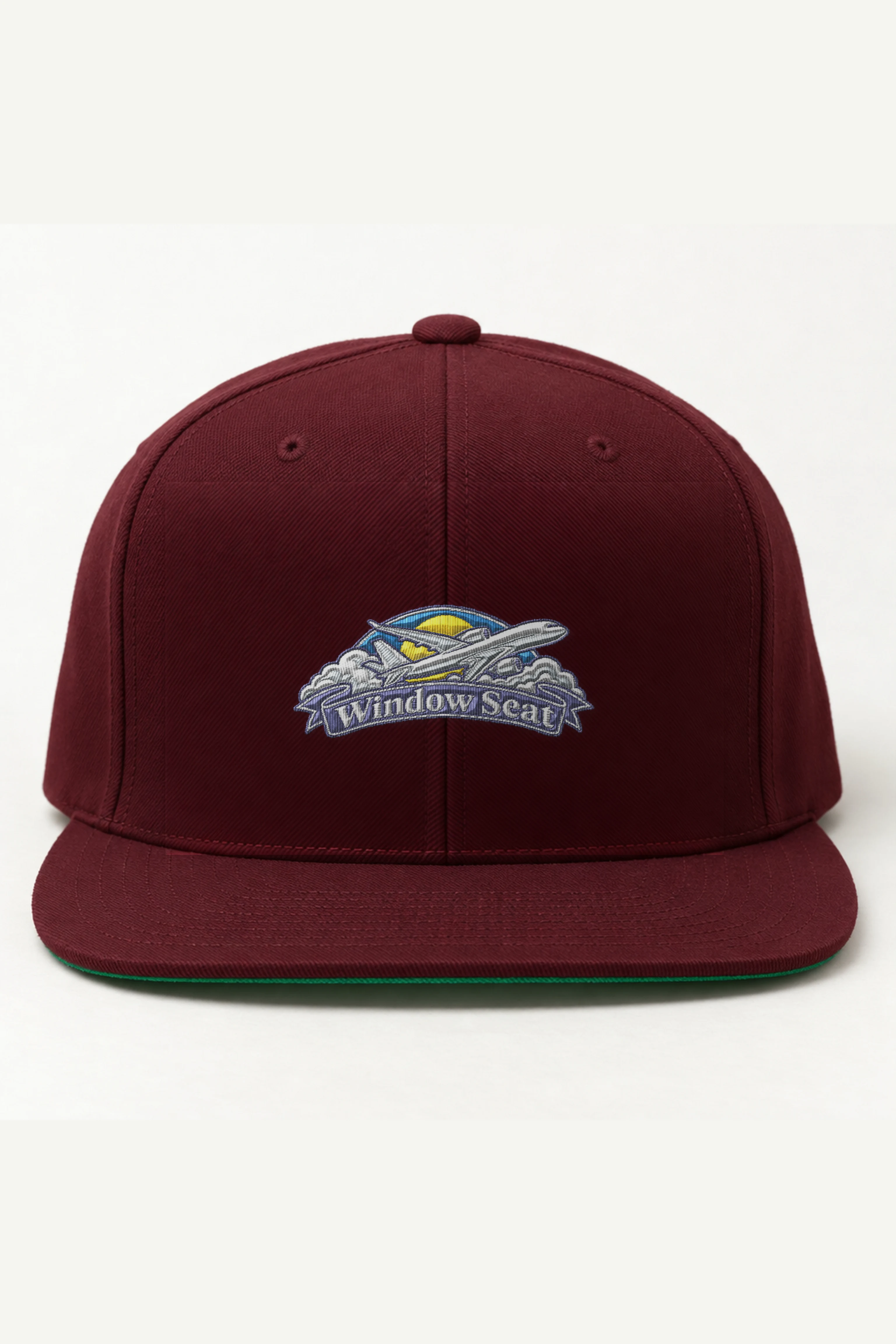 "Window Seat" Classic Snapback · Embroidered