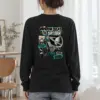 "Window Seat to Saturn" Unisex Longsleeve T-shirt