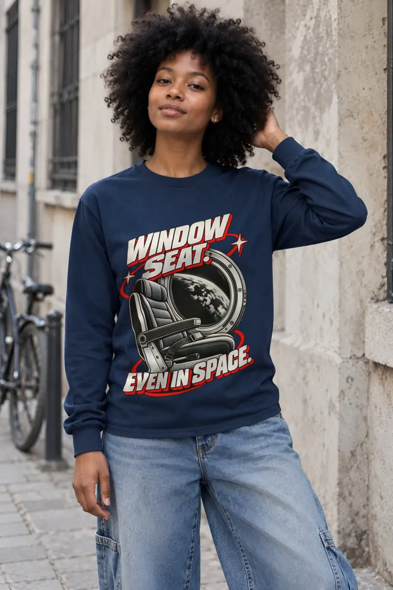 "Window Seat" Unisex Longsleeve T-shirt