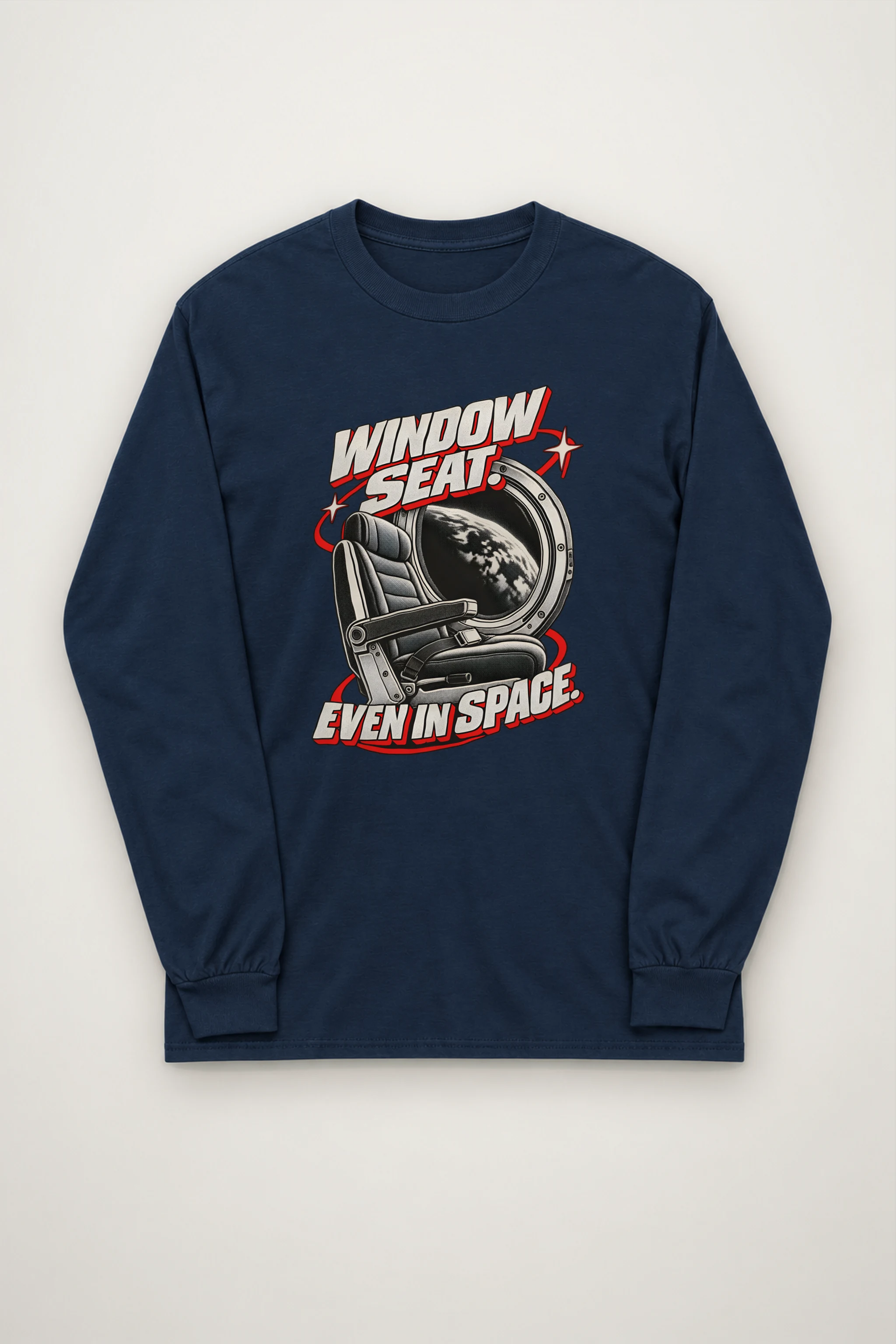 "Window Seat" Unisex Longsleeve T-shirt