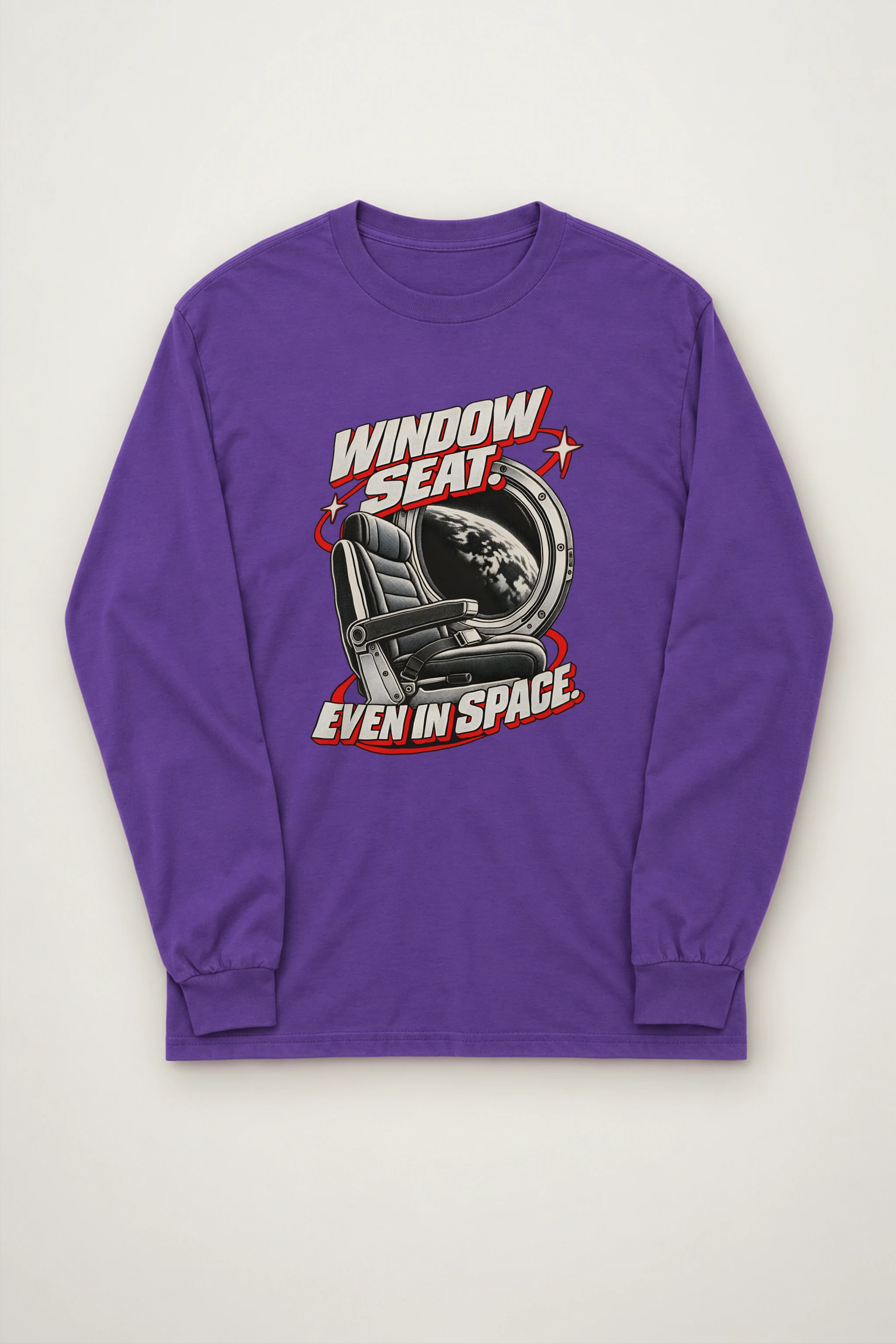 "Window Seat" Unisex Longsleeve T-shirt