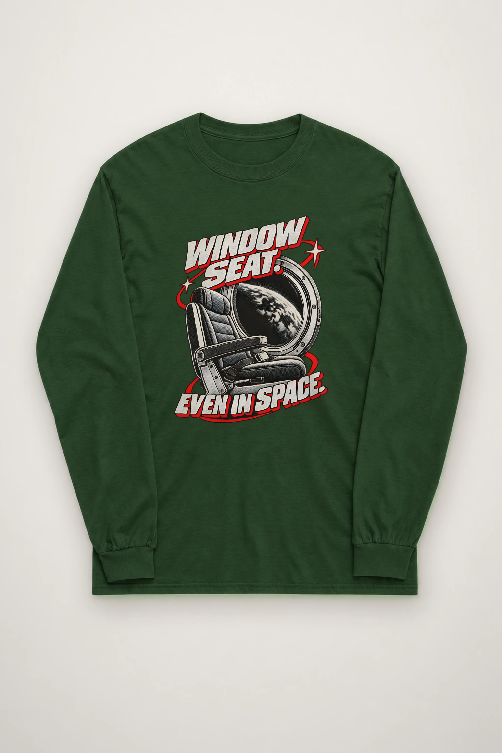 "Window Seat" Unisex Longsleeve T-shirt