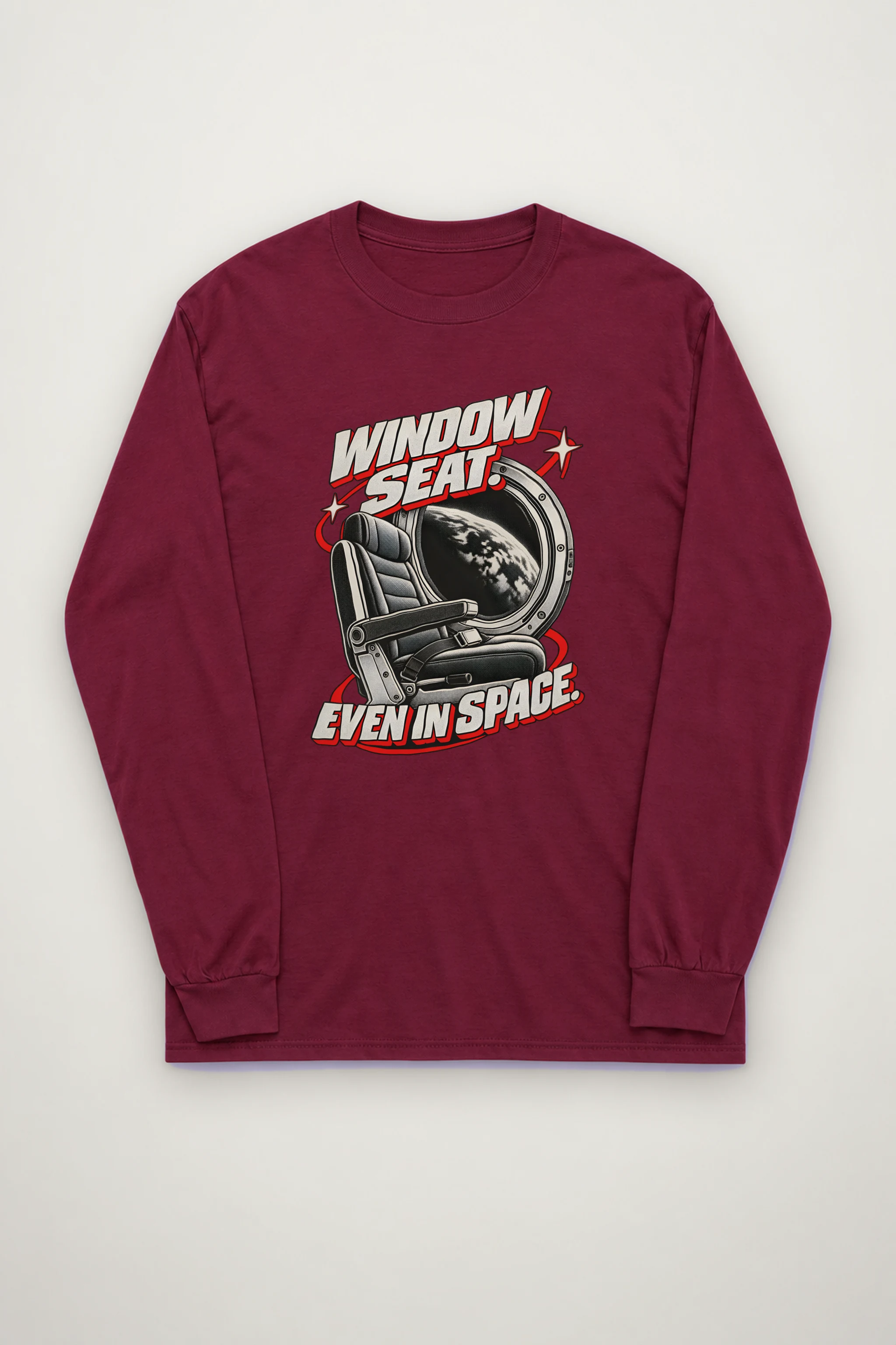 "Window Seat" Unisex Longsleeve T-shirt