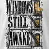 "Windows Still Awake" Heavyweight Unisex Crewneck T-shirt