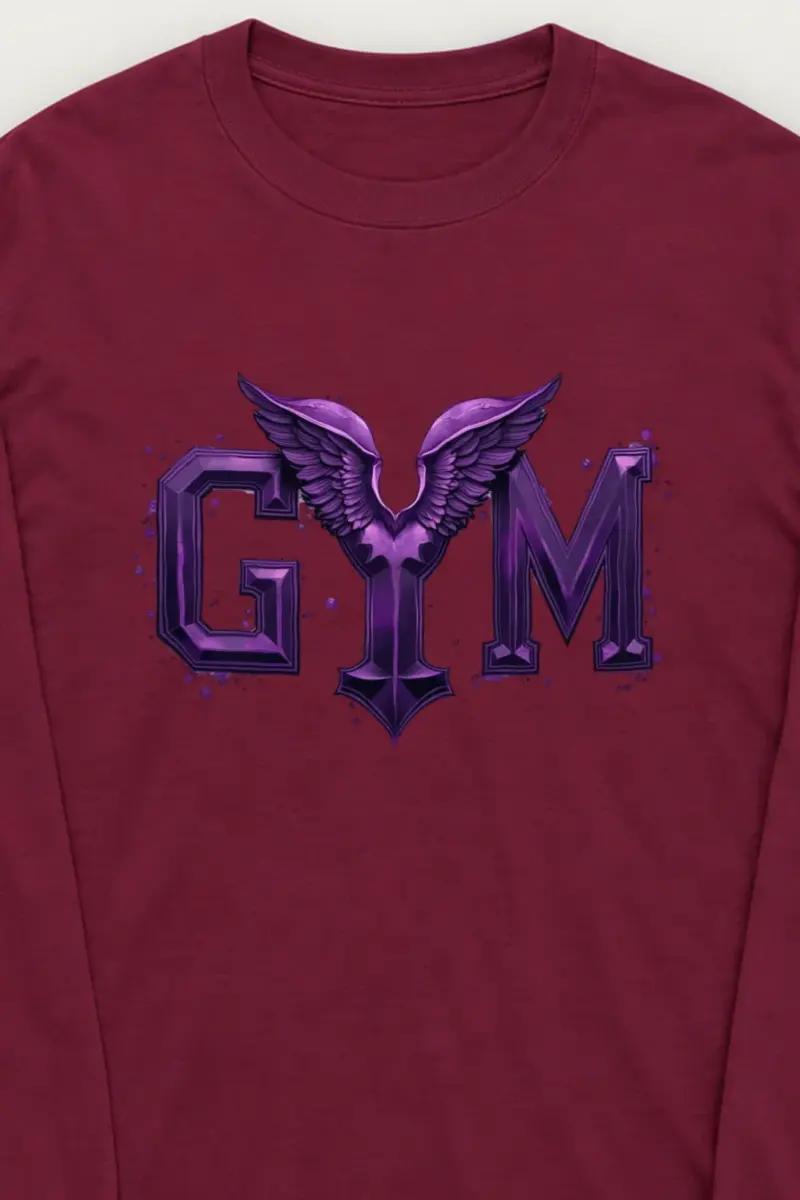 "Winged Gym" Unisex Longsleeve T-shirt