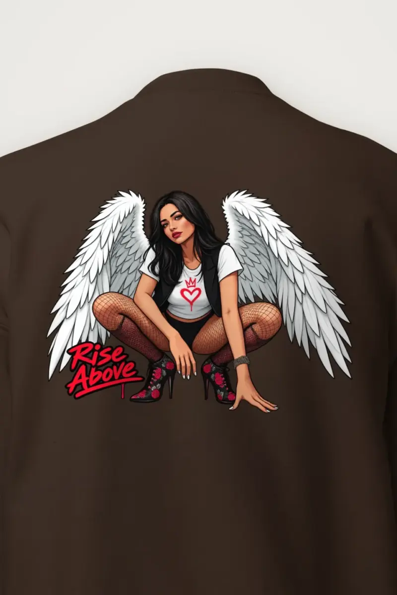 "Winged Resolve" Heavy Blend Unisex Crewneck Sweatshirt
