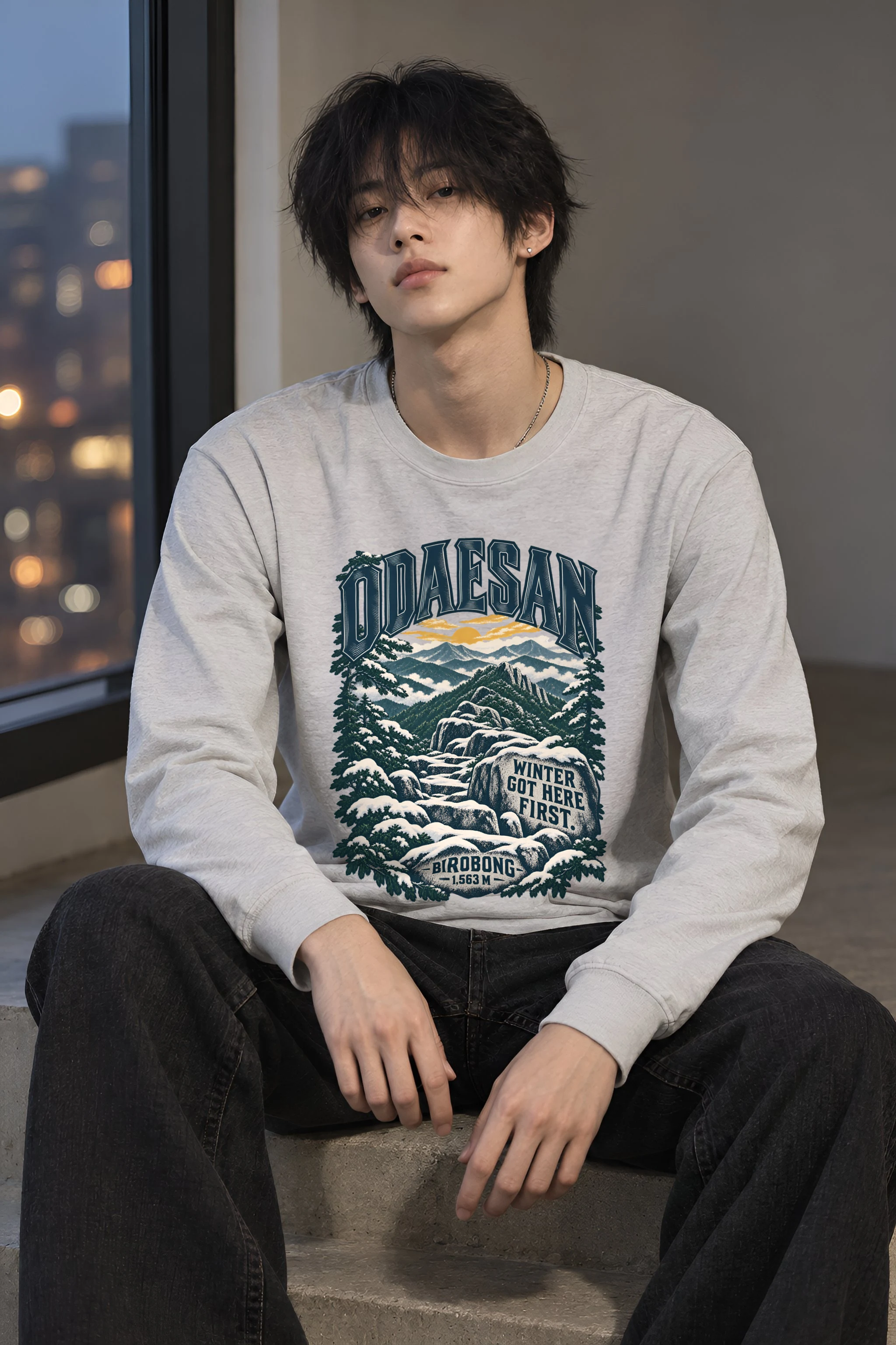 "Winter Got Here First" Unisex Longsleeve T-shirt