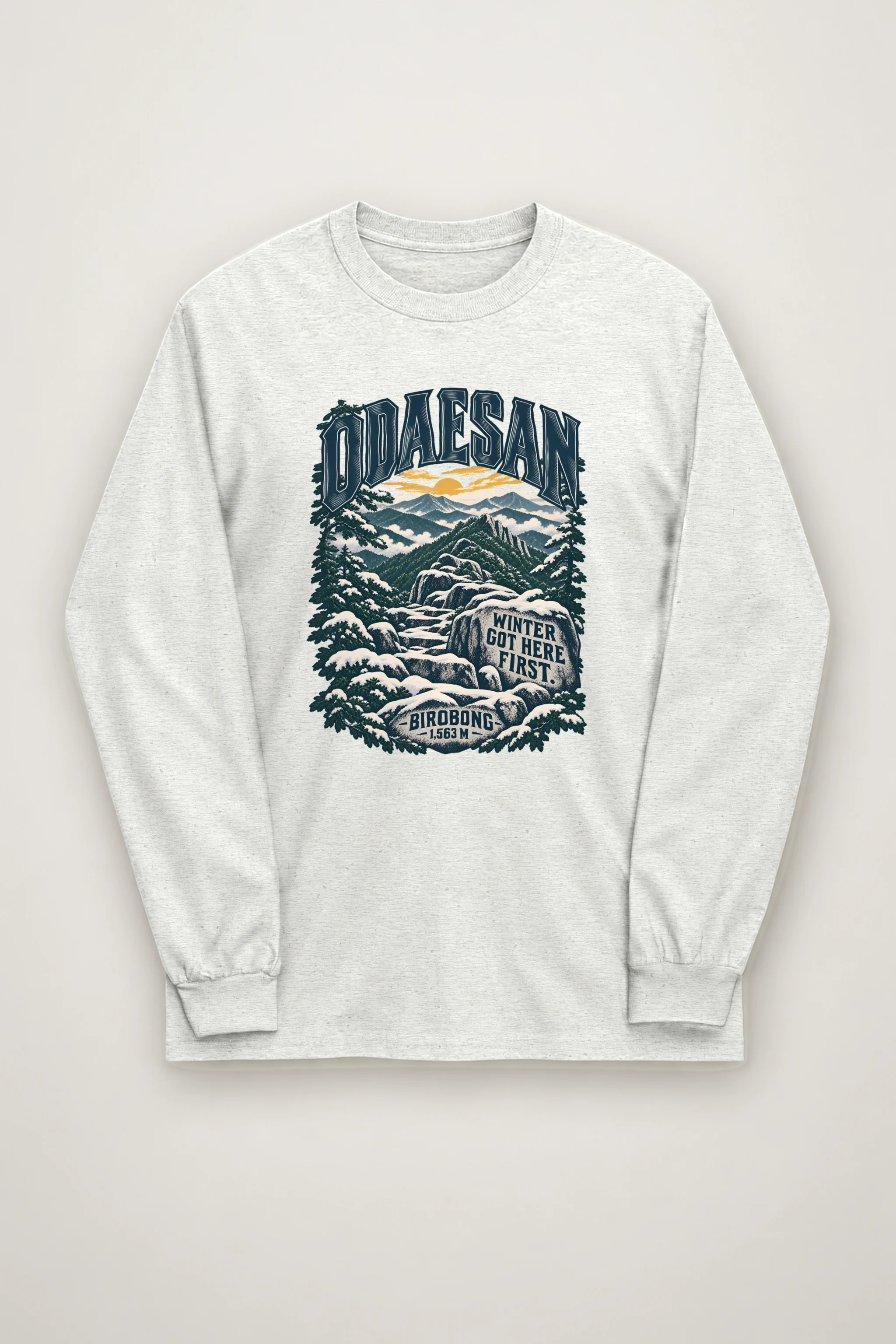 "Winter Got Here First" Unisex Longsleeve T-shirt
