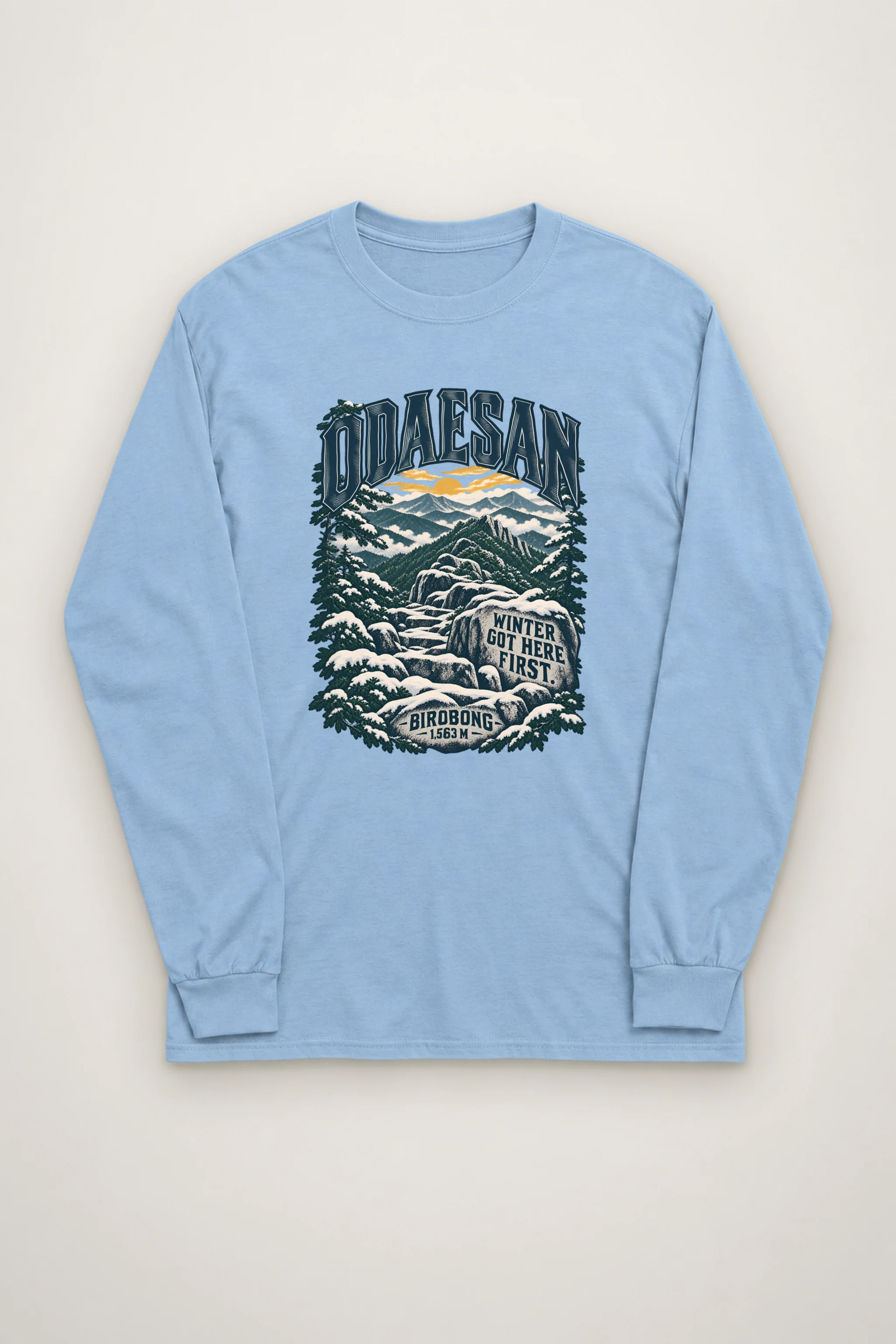 "Winter Got Here First" Unisex Longsleeve T-shirt