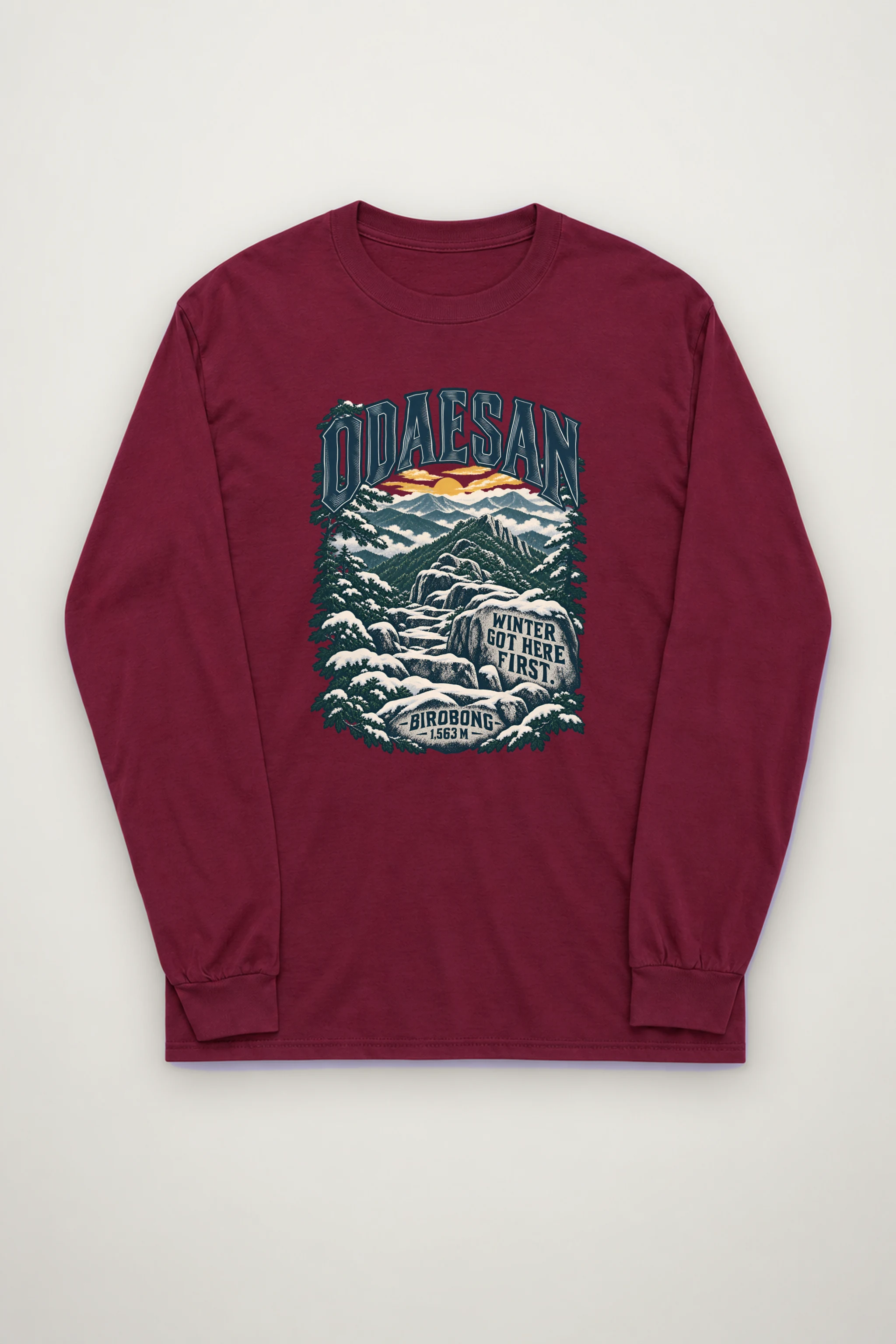"Winter Got Here First" Unisex Longsleeve T-shirt