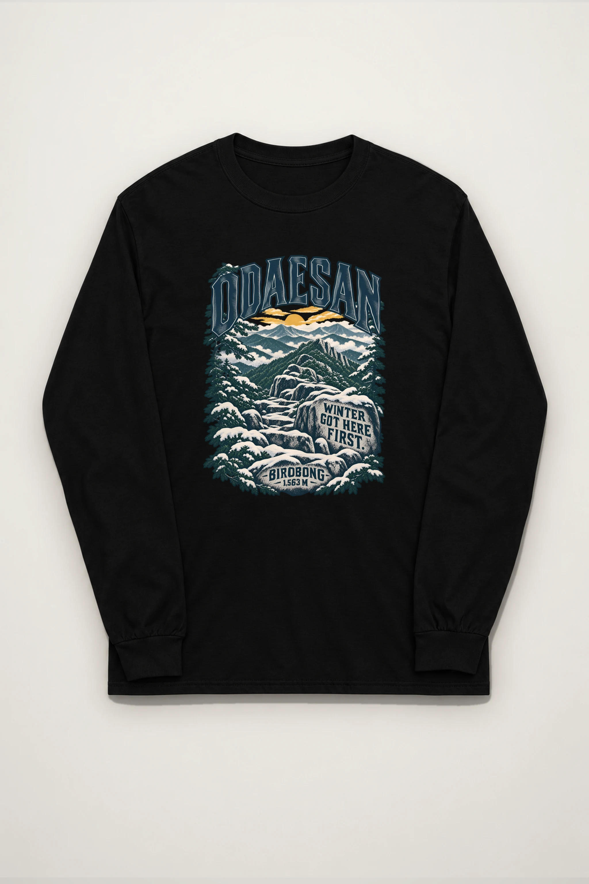 "Winter Got Here First" Unisex Longsleeve T-shirt