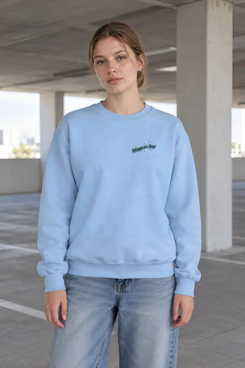 "Winter Has a Pulse" Heavy Blend Unisex Crewneck Sweatshirt