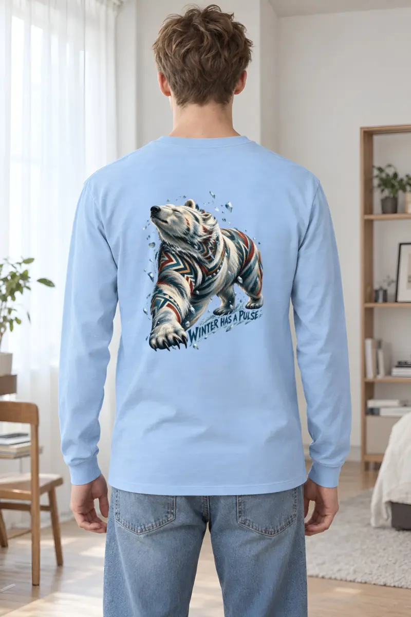 "Winter Has a Pulse" Unisex Longsleeve T-shirt