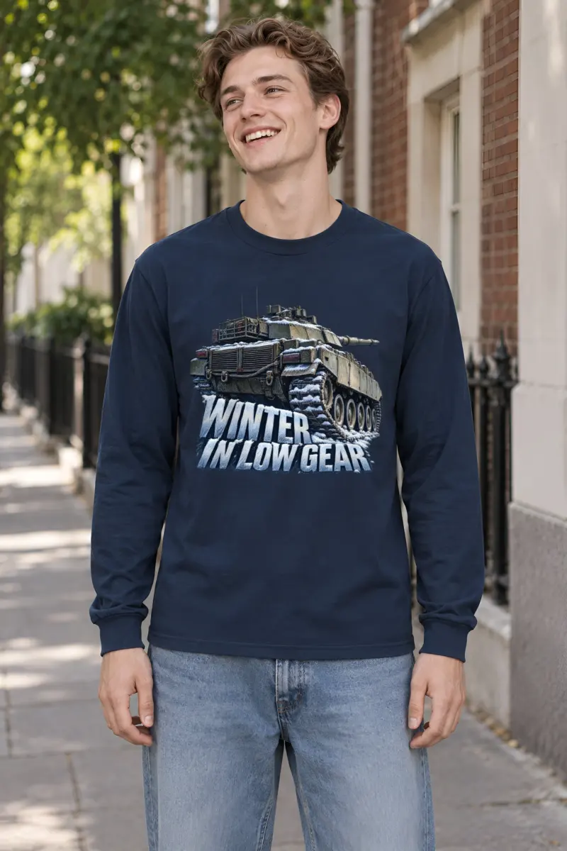 "Winter in Low Gear" Unisex Longsleeve T-shirt