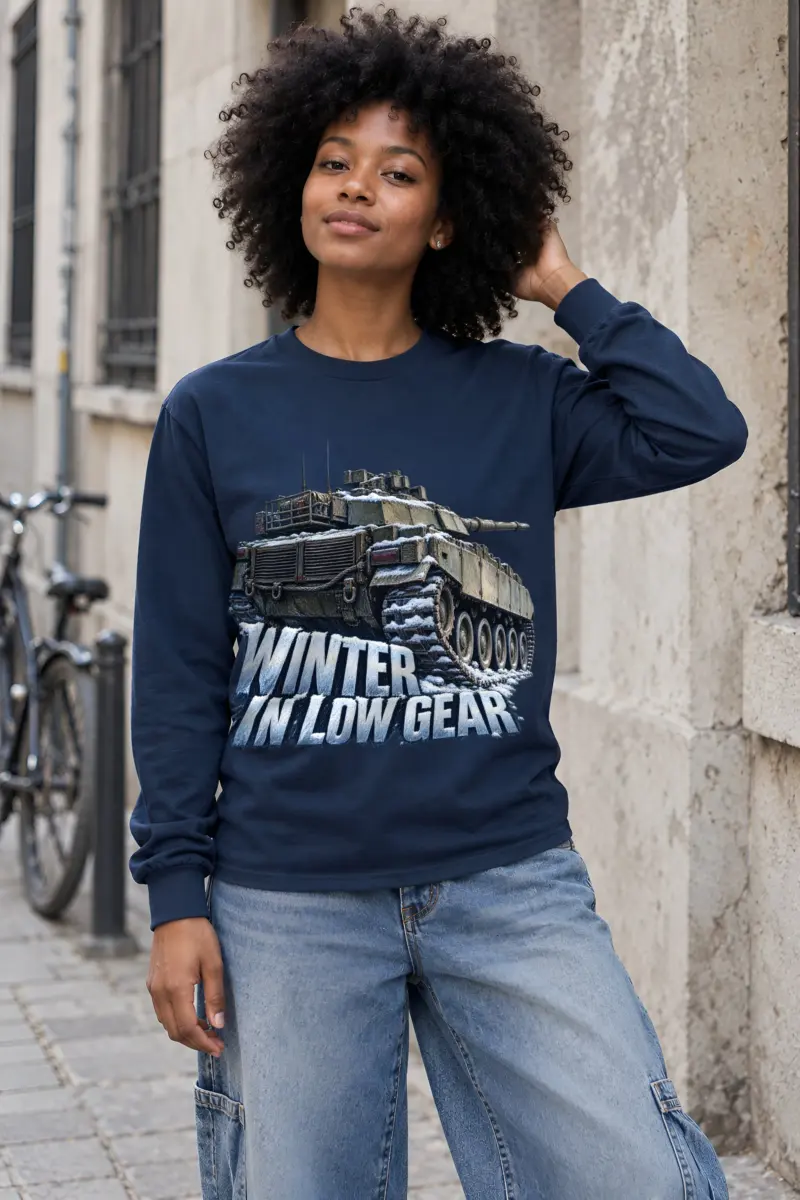 "Winter in Low Gear" Unisex Longsleeve T-shirt
