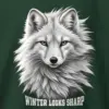 "Winter Looks Sharp" Heavy Blend Unisex Crewneck Sweatshirt
