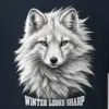 "Winter Looks Sharp" Heavyweight Unisex Crewneck T-shirt