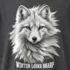 "Winter Looks Sharp" Men's Oversized Heavyweight Crewneck T-Shirt