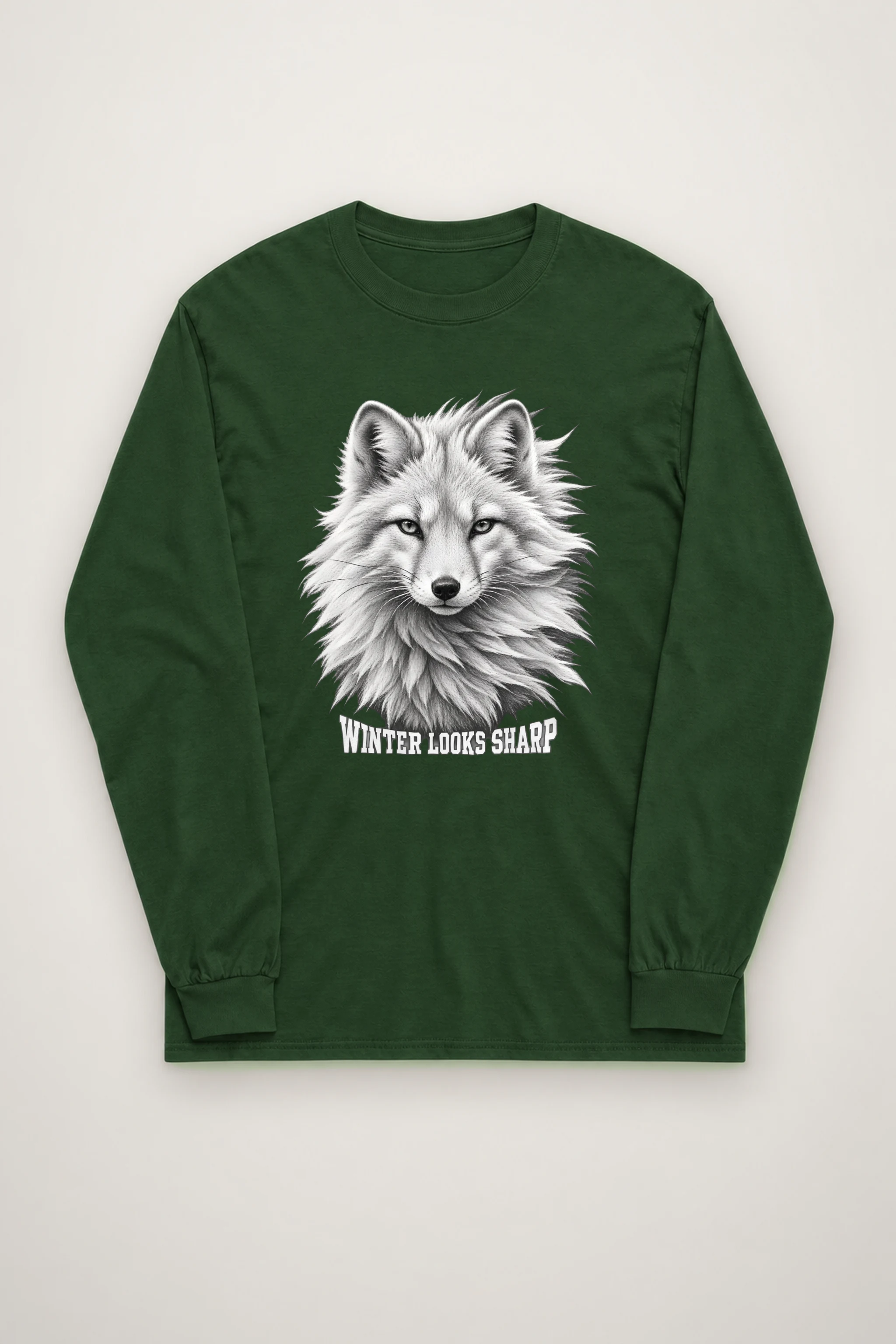 "Winter Looks Sharp" Unisex Longsleeve T-shirt