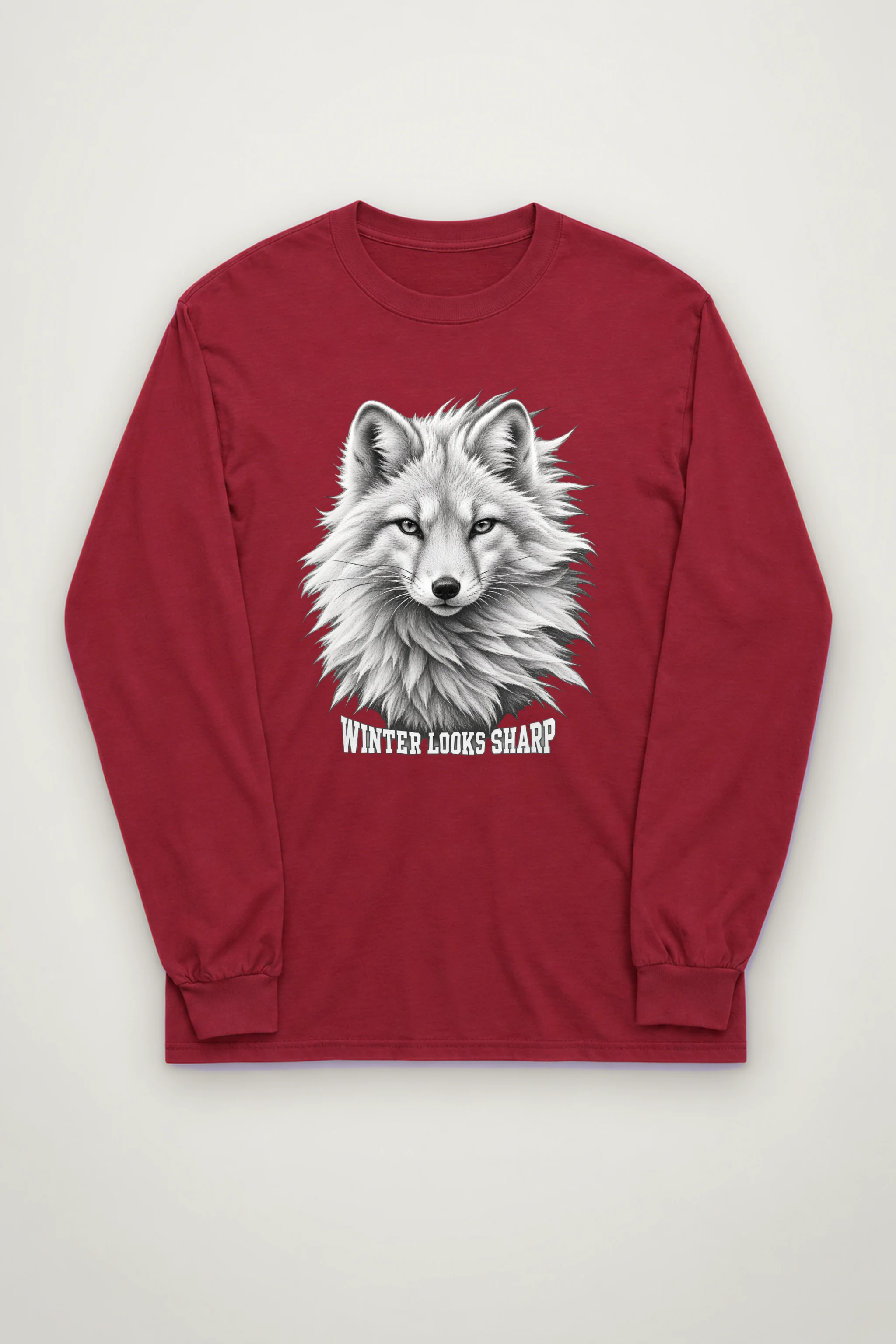"Winter Looks Sharp" Unisex Longsleeve T-shirt