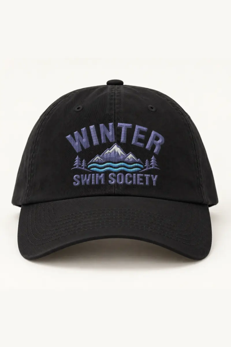 "Winter Swim Society" Classic Dad Hat · Embroidered