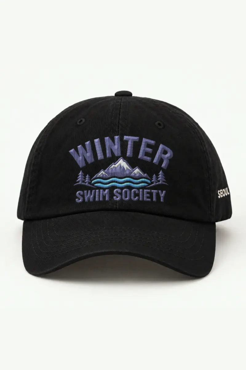 "Winter Swim Society" Classic Dad Hat · Embroidered