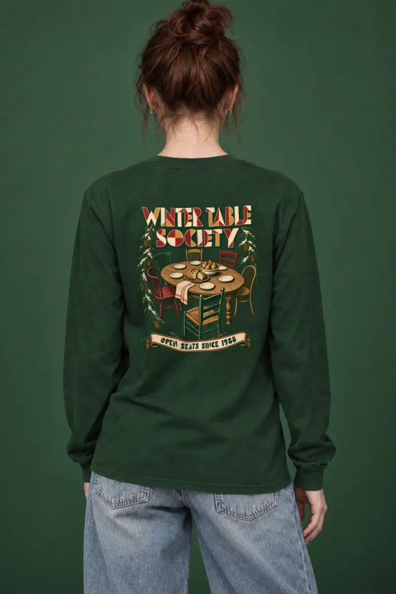 "Winter Table Society" Unisex Longsleeve T-shirt