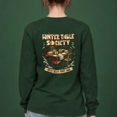 "Wintertable Society" Unisex Longsleeve T-shirt