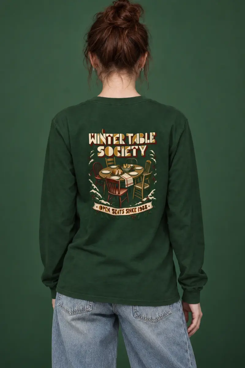 “Wintertable Society” Unisex Longsleeve T-shirt