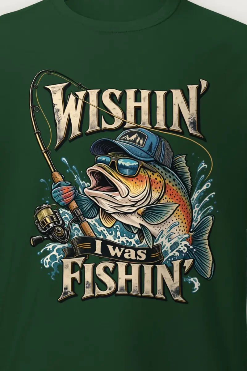 "Wishin" Heavyweight Unisex Crewneck T-shirt