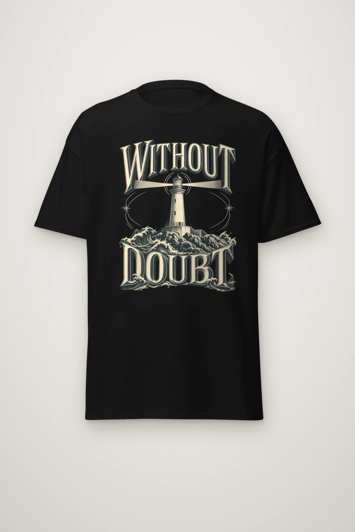 "Without Doubt" Heavyweight Unisex Crewneck T-shirt