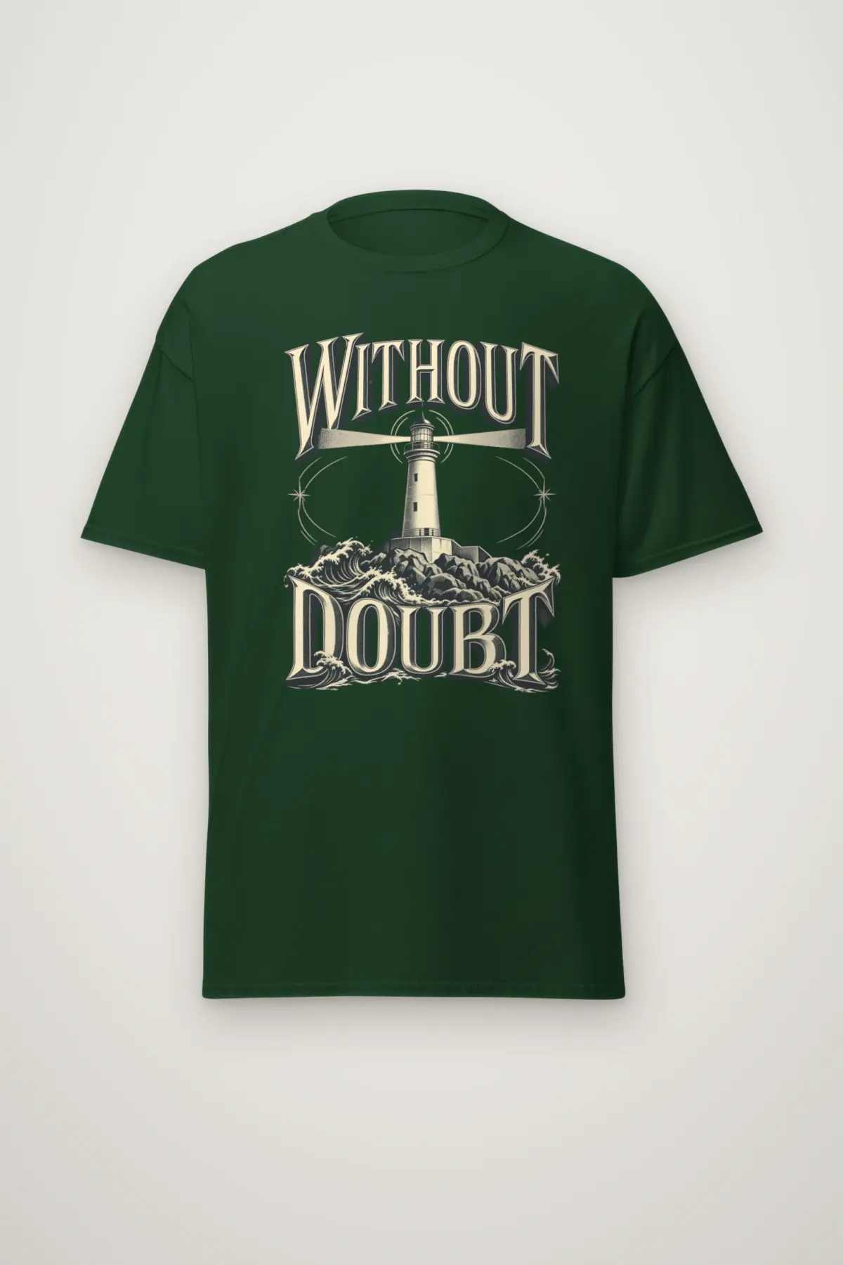 "Without Doubt" Heavyweight Unisex Crewneck T-shirt