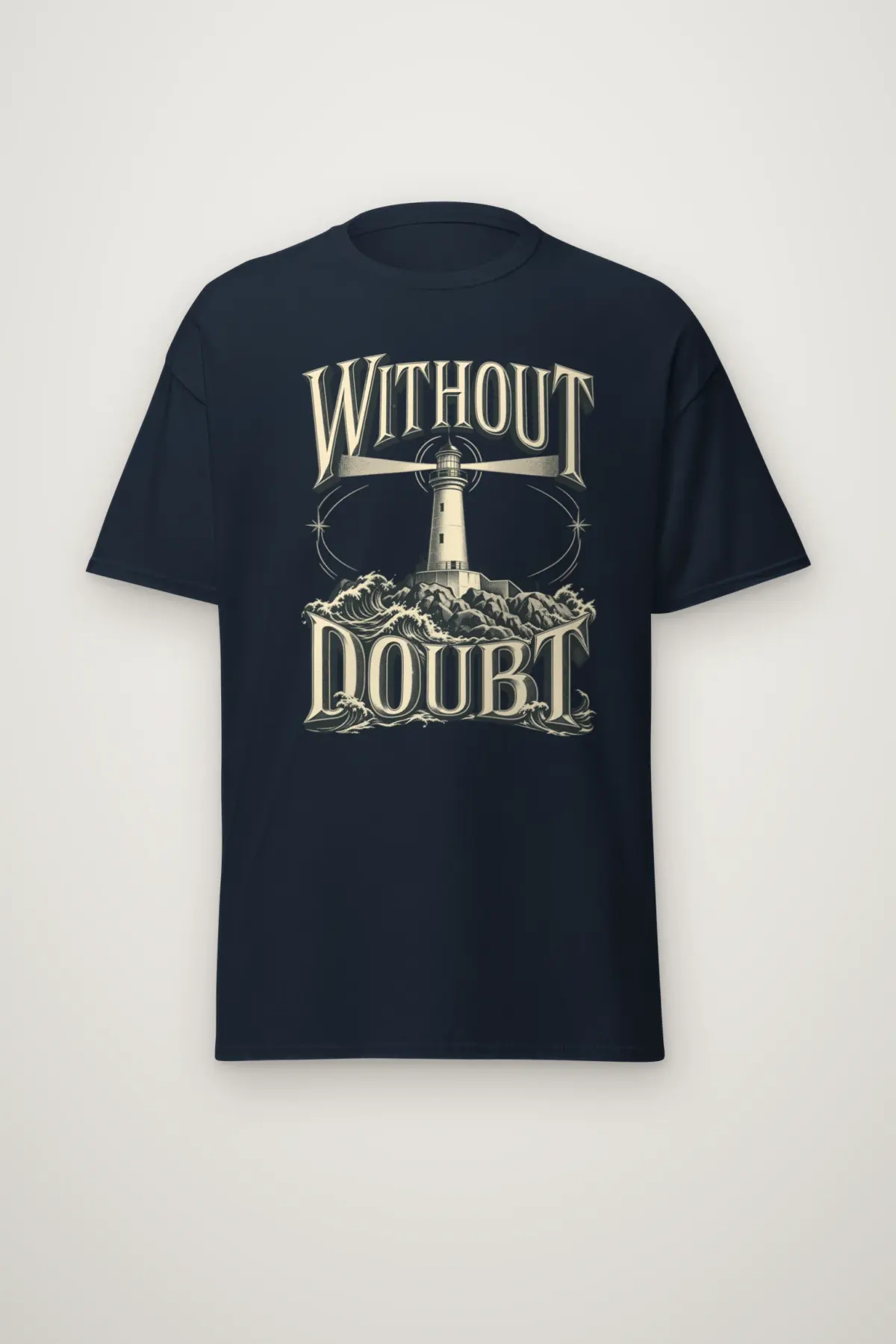 "Without Doubt" Heavyweight Unisex Crewneck T-shirt