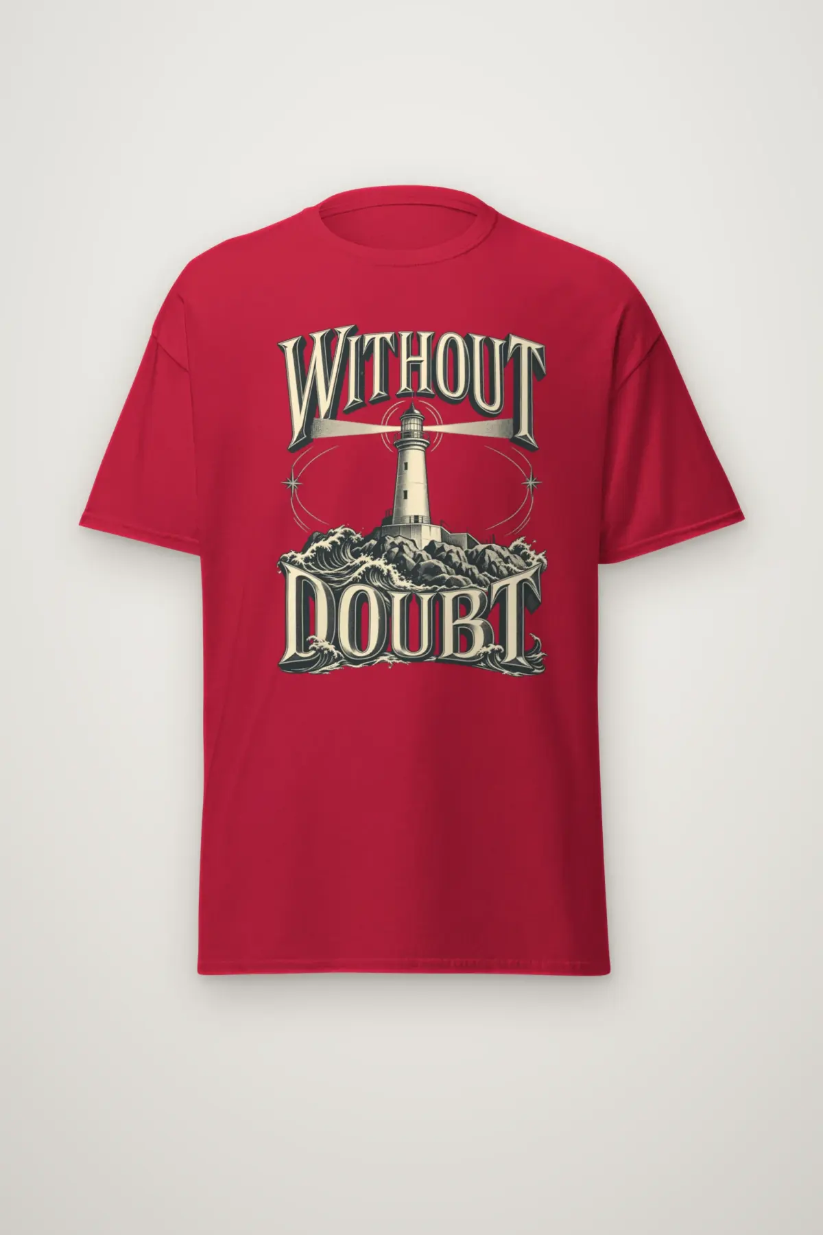 "Without Doubt" Heavyweight Unisex Crewneck T-shirt