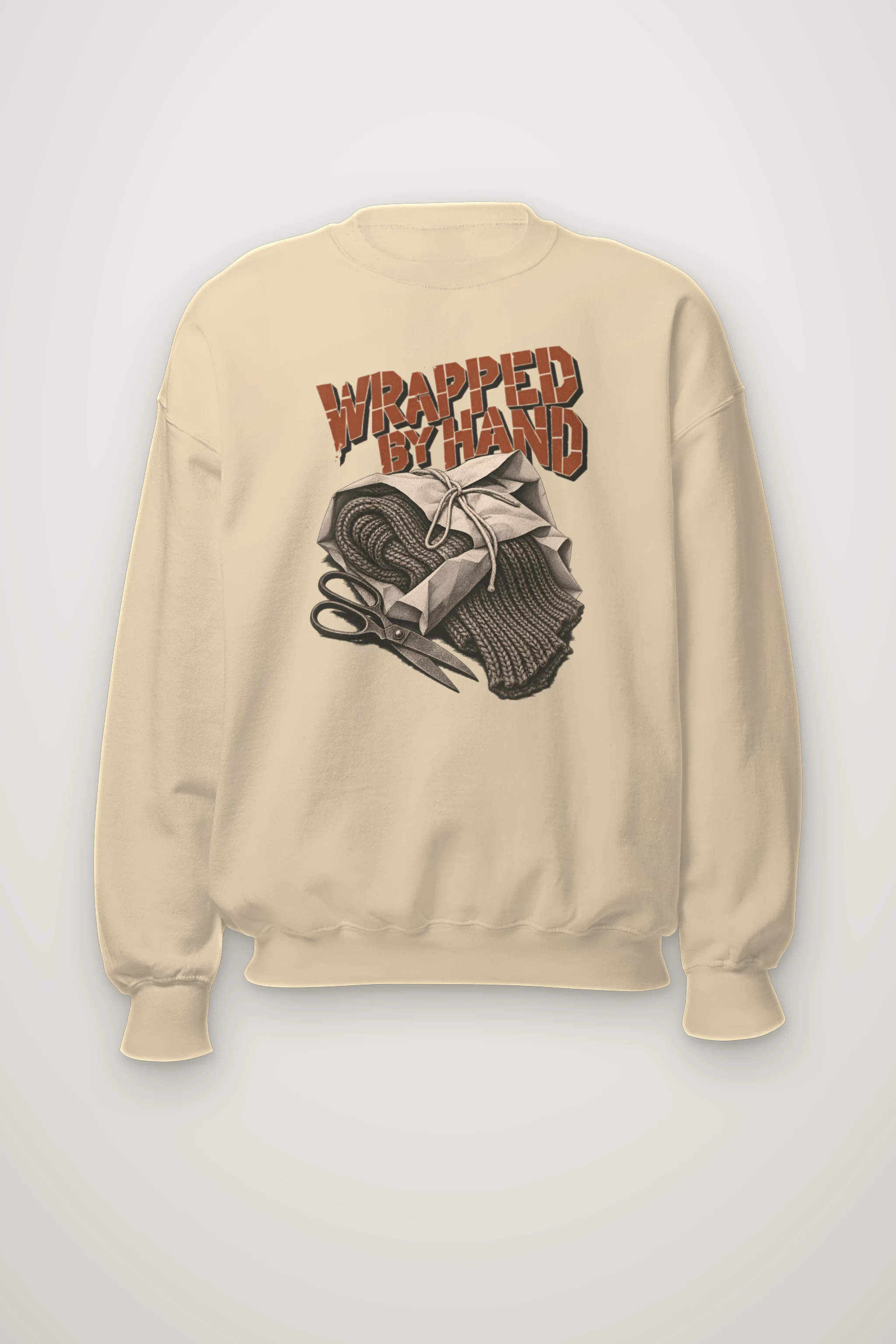 "Wrapped by Hand" Heavy Blend Unisex Crewneck Sweatshirt