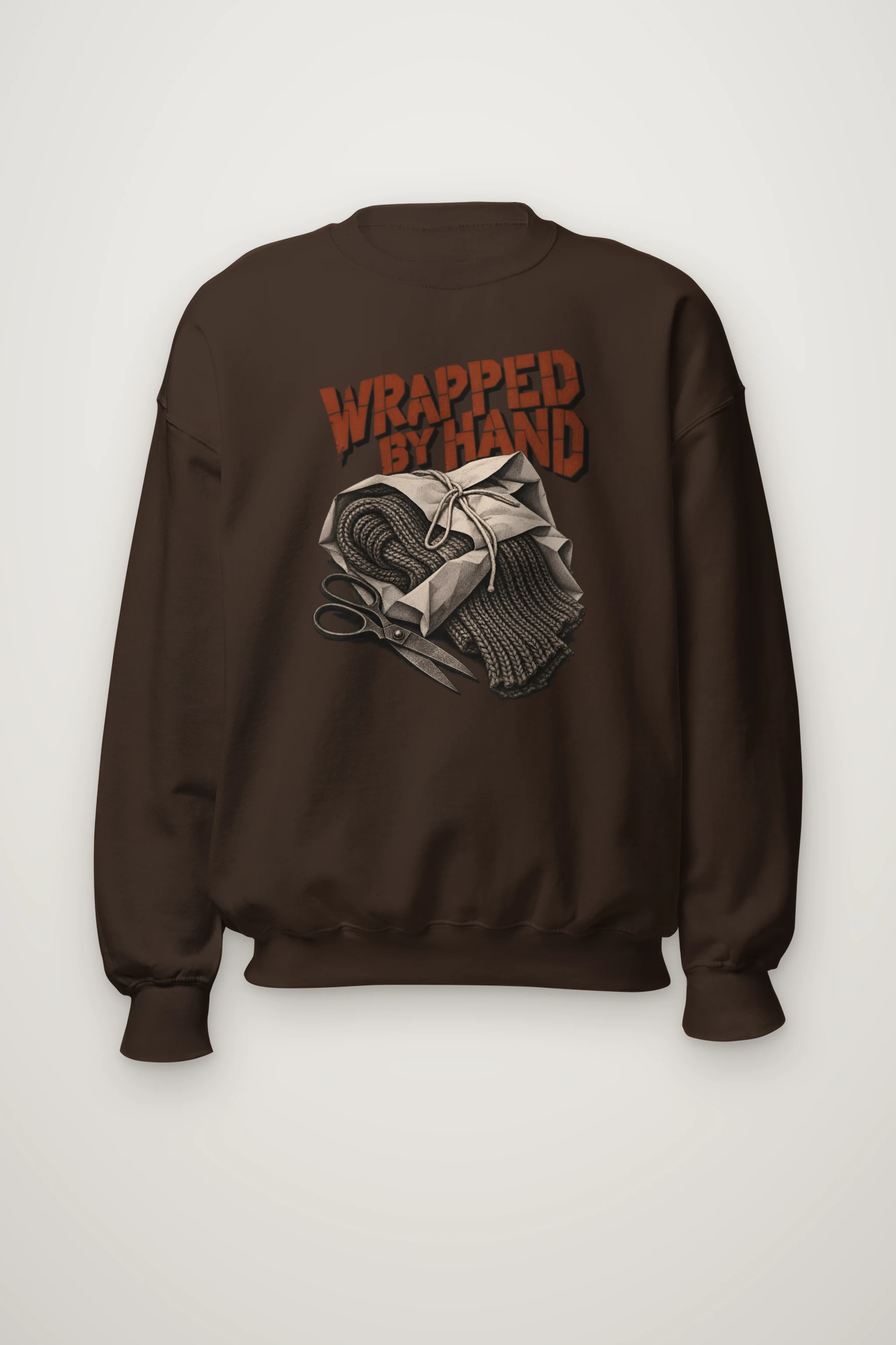 "Wrapped by Hand" Heavy Blend Unisex Crewneck Sweatshirt