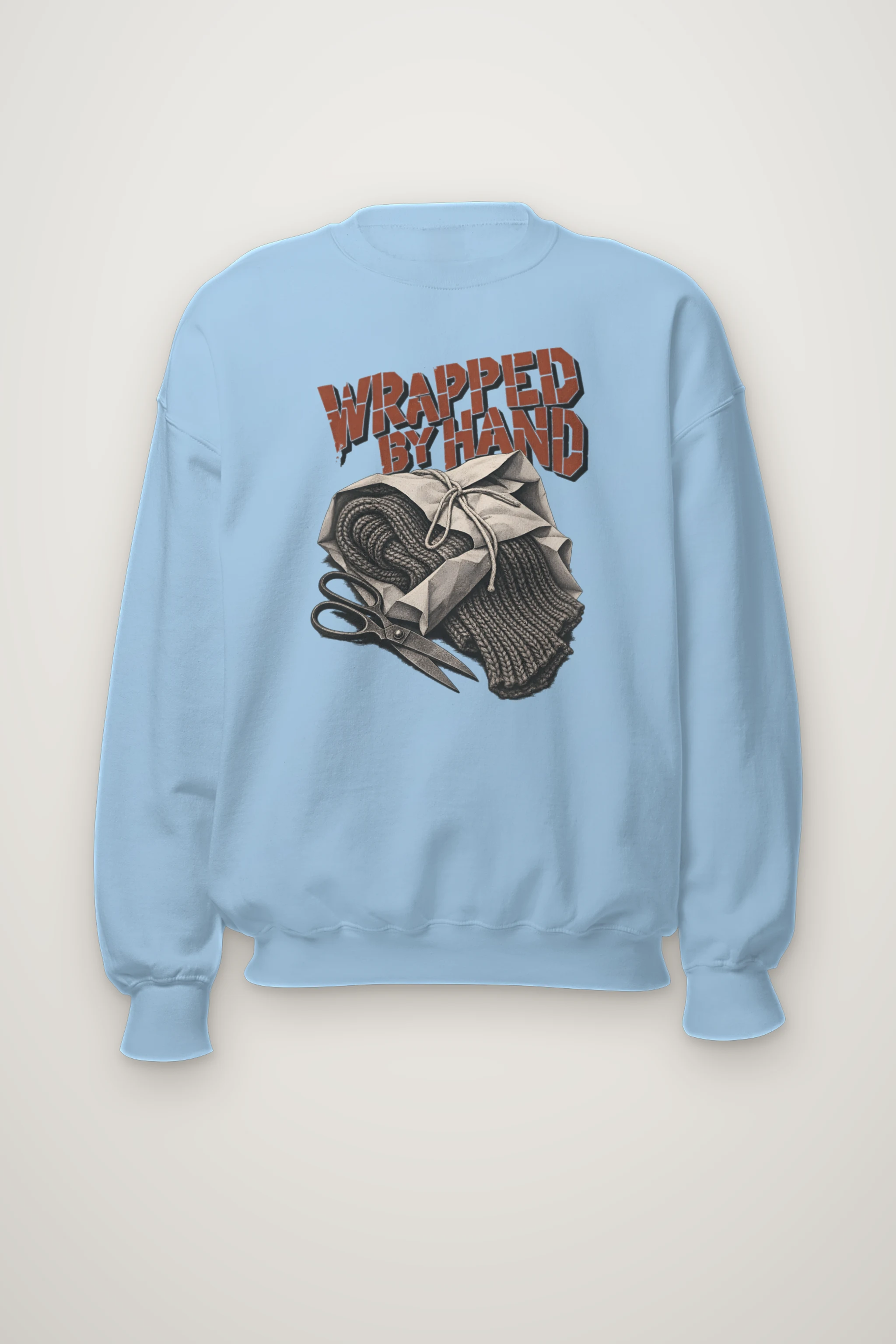 "Wrapped by Hand" Heavy Blend Unisex Crewneck Sweatshirt