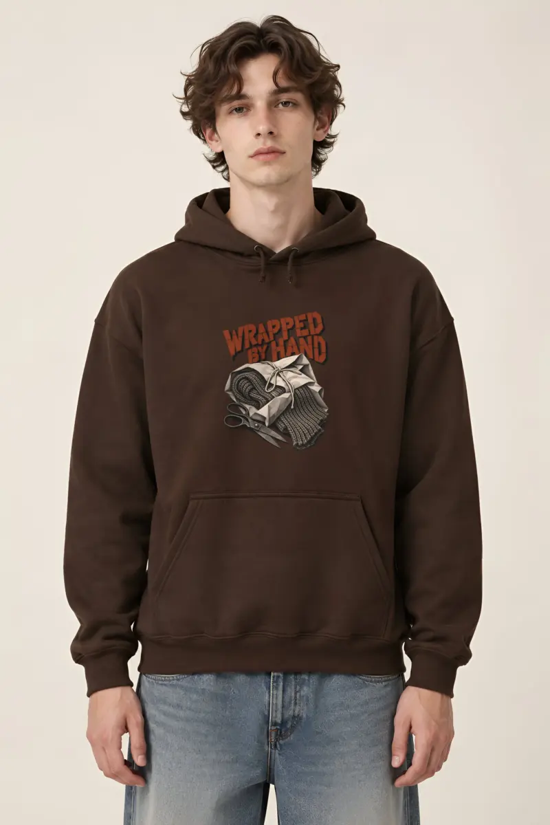 "Wrapped By Hand" Heavy Blend Unisex Pullover Hoodie