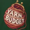 "Yarn Budget Coin Purse" Heavyweight Unisex Crewneck T-shirt