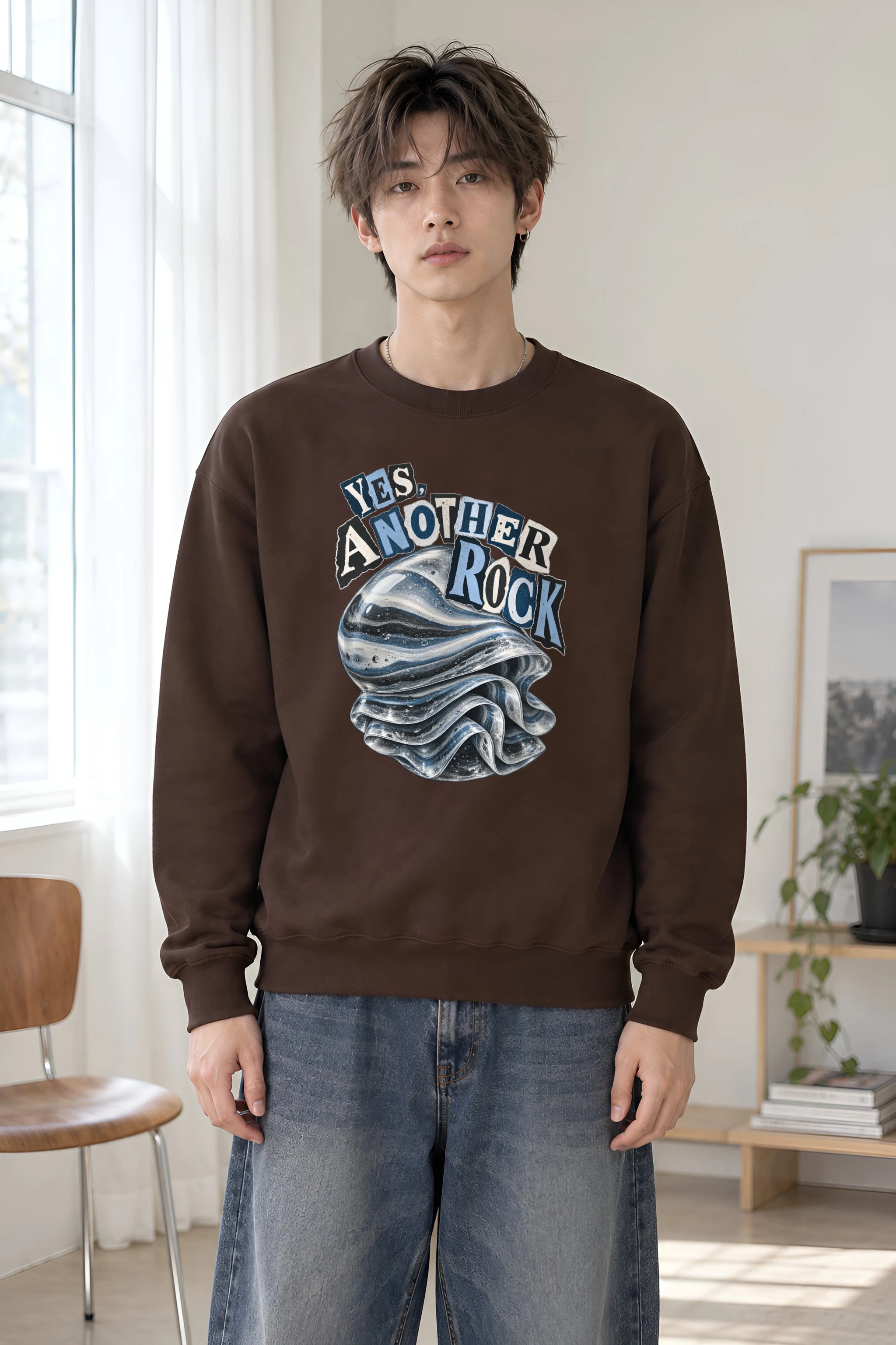 "Yes Another Rock" Heavy Blend Unisex Crewneck Sweatshirt