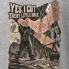 "Yes, I Cut Every Little Hole" Heavyweight Unisex Crewneck T-shirt