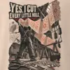 "Yes, I Cut Every Little Hole" Men's Oversized Heavyweight Crewneck T-Shirt